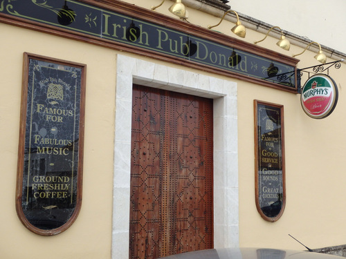 The Irish Pub Donald, Carmona, Andalucia, Spain.